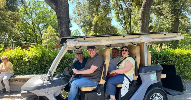 Villa Borghese: tour in golf cart senza fatica